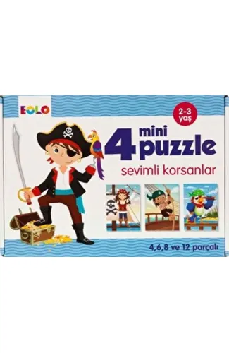 Mini Puzzle-Sevimli Korsanlar