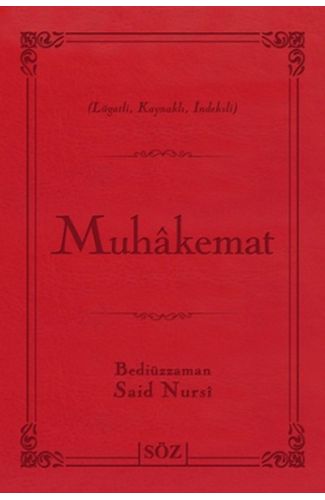 Muhakemat (Büyük Boy - İki Renkli)