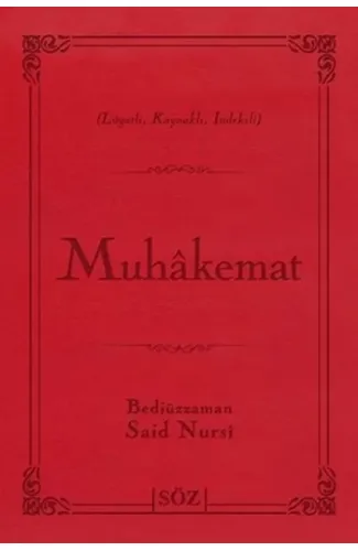 Muhakemat (Çanta Boy - İki Renk)