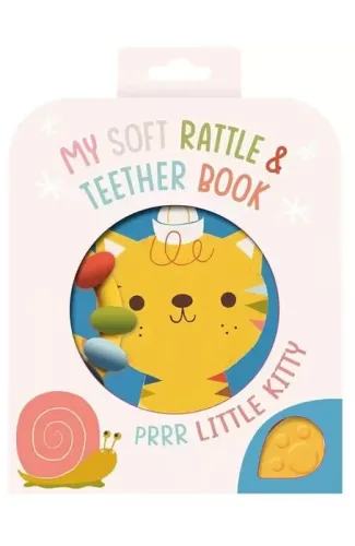 My Soft Rattle and Teether: Purr! Cat