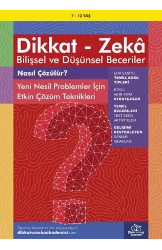 Nasıl Çözülür (7 - 12 Yaş) - Dikkat Zeka