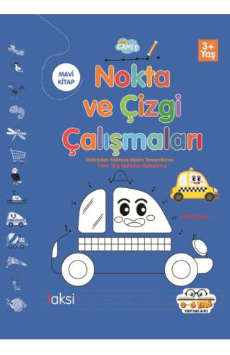 Nokta ve Çizgi Çalışmaları Mavi Kitap