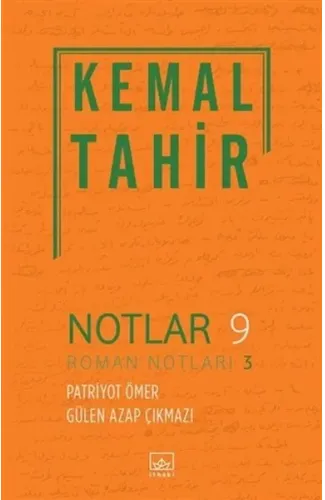 Notlar 9 - Roman Notları 3