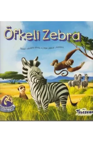 Öfkeli Zebra - Bozkırdan Arkadaşlar