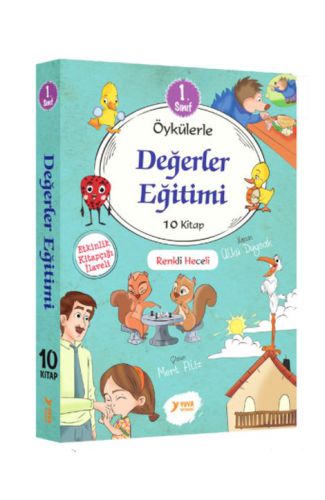 Öykülerle Değerler Eğitimi 1. Sınıflar İçin 10 Kitap Set