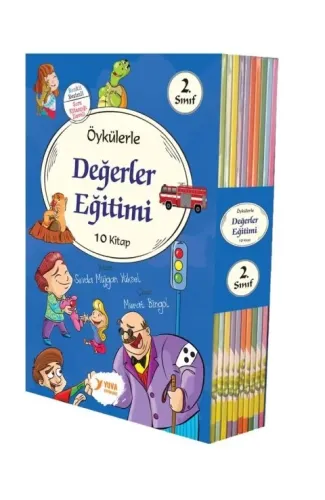 Öykülerle Değerler Eğitimi 2. Sınıflar İçin 10 Kitap Set