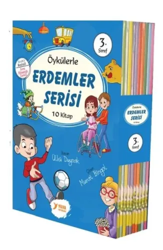 Öykülerle Erdemler Serisi 3.Sınıflar 10 Kitap