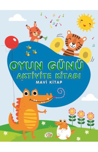 Oyun Günü Aktivite Kitabı Mavi Kitap