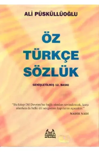 Öz Türkçe Sözlük