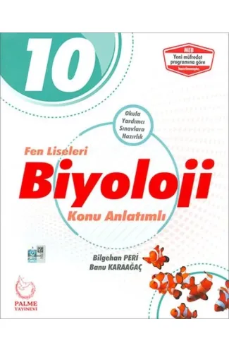 Palme 10.Sınıf Fen Liseleri Biyoloji Konu Anlatımlı (Yeni)