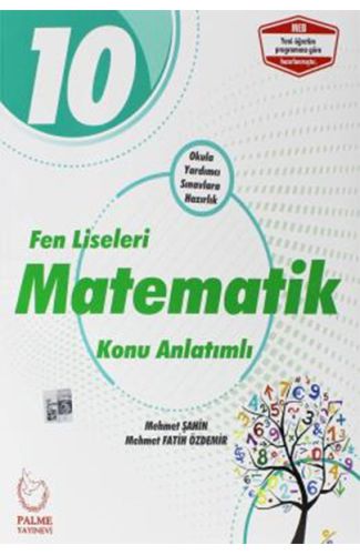 Palme 10.Sınıf Fen Liseleri Matematik Konu Anlatımlı (Yeni)