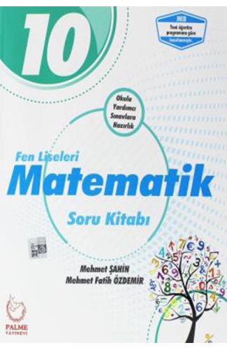 Palme 10.Sınıf Fen Liseleri Matematik Soru Kitabı (Yeni)