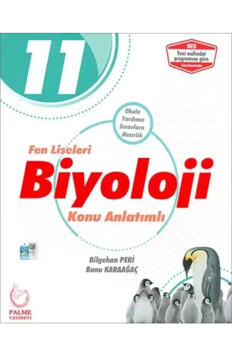 Palme 11.Sınıf Fen Liseleri Biyoloji Konu Anlatımlı (Yeni)