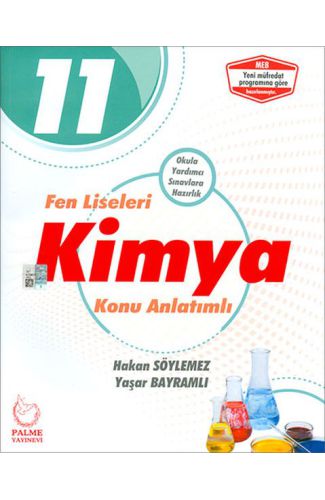 Palme 11.Sınıf Fen Liseleri Kimya Konu Anlatımlı (Yeni)