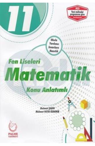 Palme 11.Sınıf Fen Liseleri Matematik Konu Anlatımlı (Yeni)