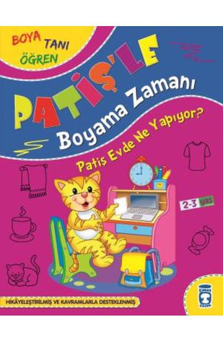 Patiş Evde Ne Yapıyor - Patişle Boyama Zamanı