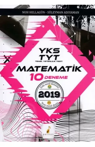 Pelikan TYT Matematik Yeni Nesil 10 Deneme (Yeni)