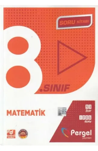 Pergel 8. Sınıf Matematik Soru Kitabı (Yeni)