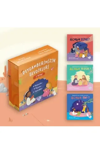 Peygamberimizin Sevdikleri Seti (3 Kitap)