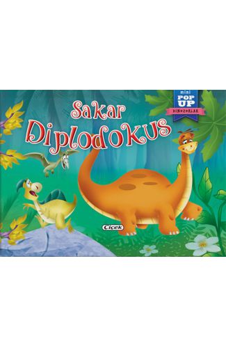 Pop-Up Mini Dinozorlar - Sakar Diplodokus