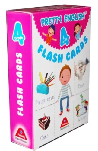 Pretty English Flash Cards 4 Grade