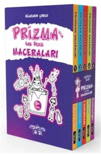 Prizma’nın Çok Şekil Maceraları Seti - 5 Kitap Takım