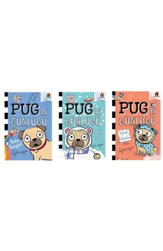 Pug'ın Günlüğü İlk Okuma Kitap Seti (3 Kitap)