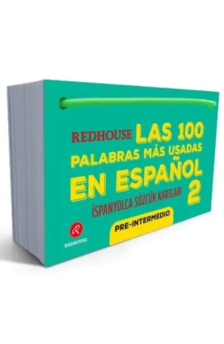 Redhouse Las 100 Palabras Mas Usadas En Espanol - İspanyolca Sözcük Kartları 2