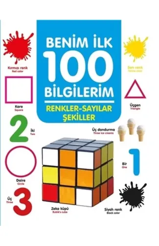 Renkler-Sayılar-Şekiller - Benim İlk 100 Bilgilerim