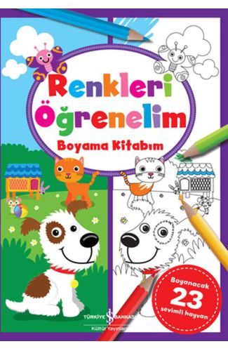 Renkleri Öğrenelim Boyama Kitabım