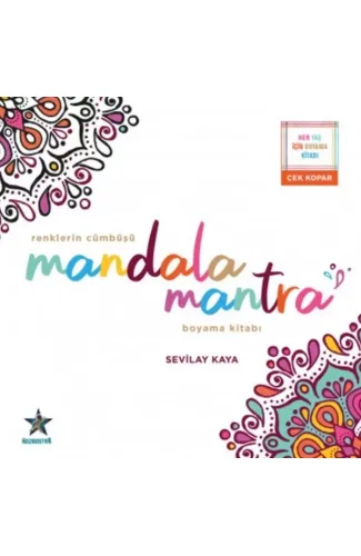 Renklerin Cümbüşü Mandala Mantra Boyama Kitabı