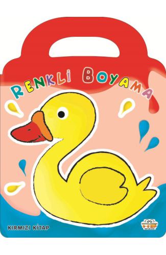 Renkli Boyama - Kırmızı Kitap