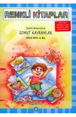 Renkli Kitaplar-Somut Kavramlar