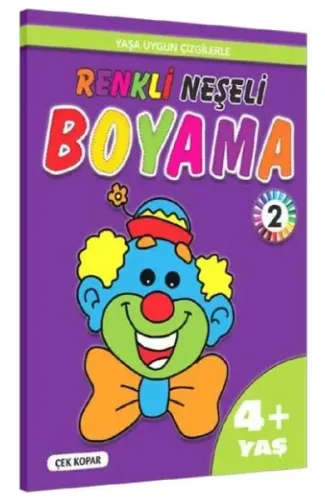 Renkli Neşeli Boyama -2 (4+Yaş)