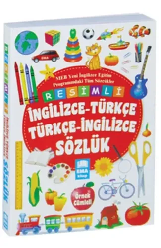 Resimli İngilizce - Türkçe Türkçe İngilizce Sözlük Örnek Cümleli