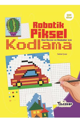 Robotik Piksel Kodlama Sarı Kitap