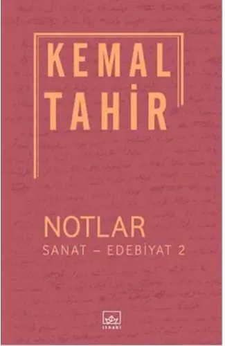 Sanat - Edebiyat 2 / Notlar