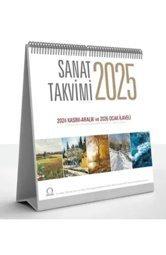 Sanat Takvimi 2025 Masa Takvimi