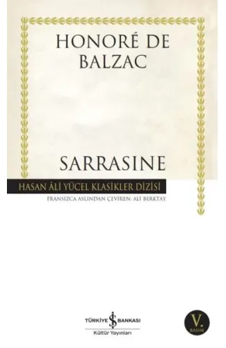 Sarrasine - Hasan Ali Yücel Klasikleri