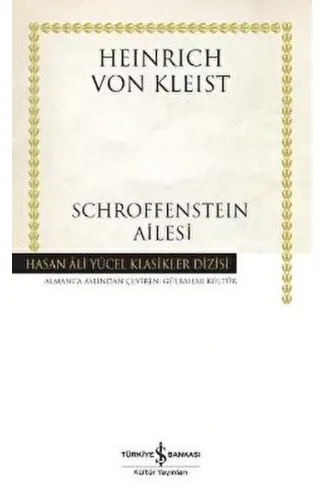 Schroffensteın Ailesi - Hasan Ali Yücel Klasikleri