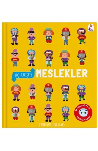 Seç – Karıştır : Meslekler (15 Eğlenceli Parça, 120 Farklı Seçenek)