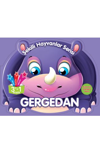 Şekilli Hayvanlar Serisi - Gergedan