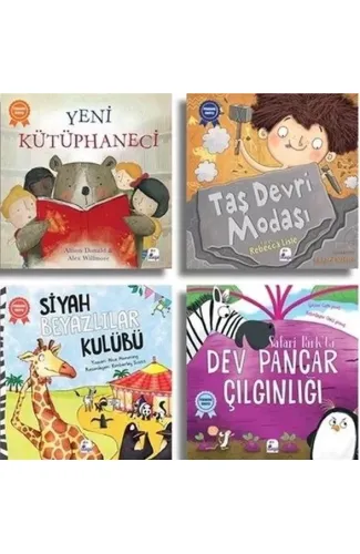 Set 2 Pedagog Onaylı Hikayeler-4 Kitap Takım