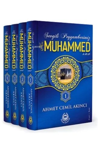 Sevgili Peygamberimiz Hz. Muhammed (s.a.v.) - 4 Kitap (Ciltli)