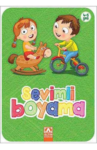 Sevimli Boyama - Yeşil