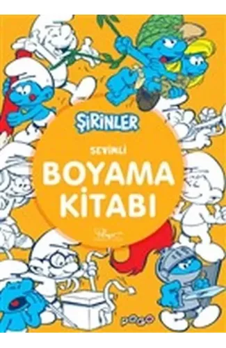 Sevimli Boyama Kitabı - Şirinler