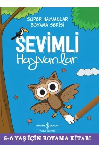 Sevimli Hayvanlar - Süper Hayvanlar Boyama Serisi