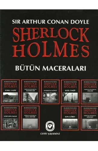 Sherlock Holmes Bütün Maceraları (9 Kitap Takım)