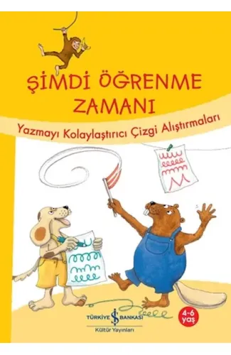 Şimdi Öğrenme Zamanı - Yazmayı Kolaylaştırıcı Çizgi Alıştırmaları