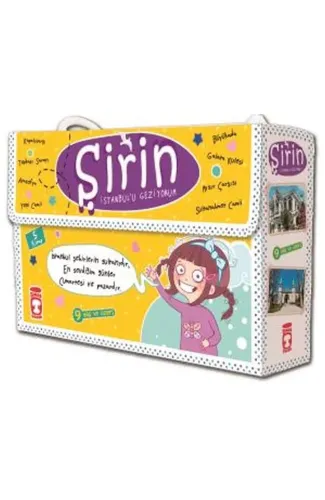 Şirin İstanbul'u Geziyorum - 01 Set (5 Kitap Takım)